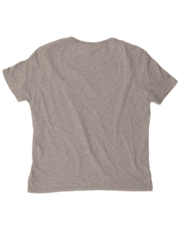 CANTERBURY Camiseta gráfica para hombre Top 2XL Algodón moteado gris