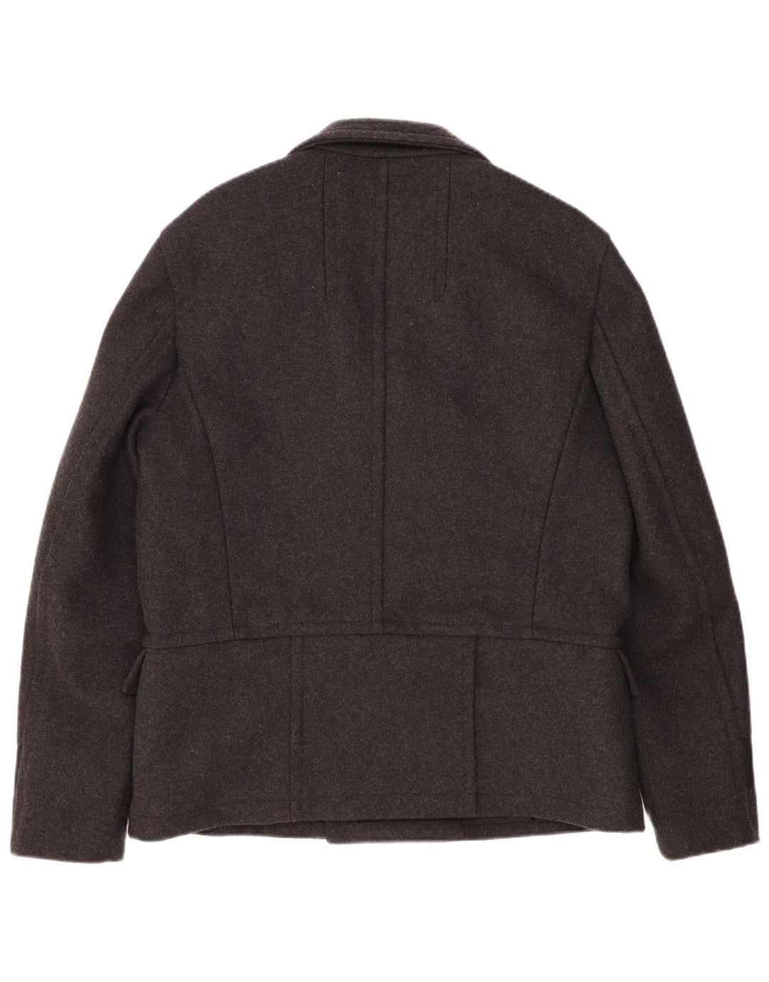 DKNY Chaquetón para hombre UK 40 Large Lana gris