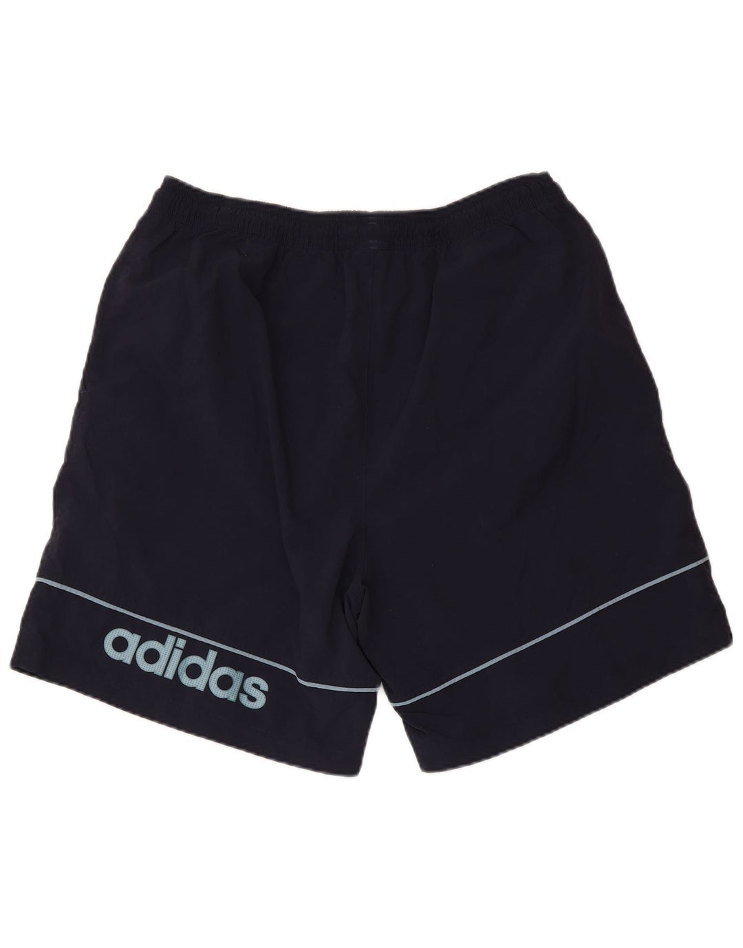 ADIDAS Pantalones cortos deportivos gráficos para hombre XL Poliamida azul marino