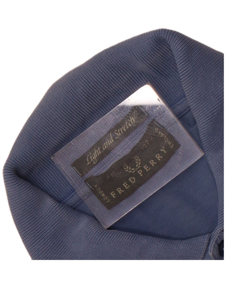 Fred Perry Polo Ligero Y Elástico Azul Medio |