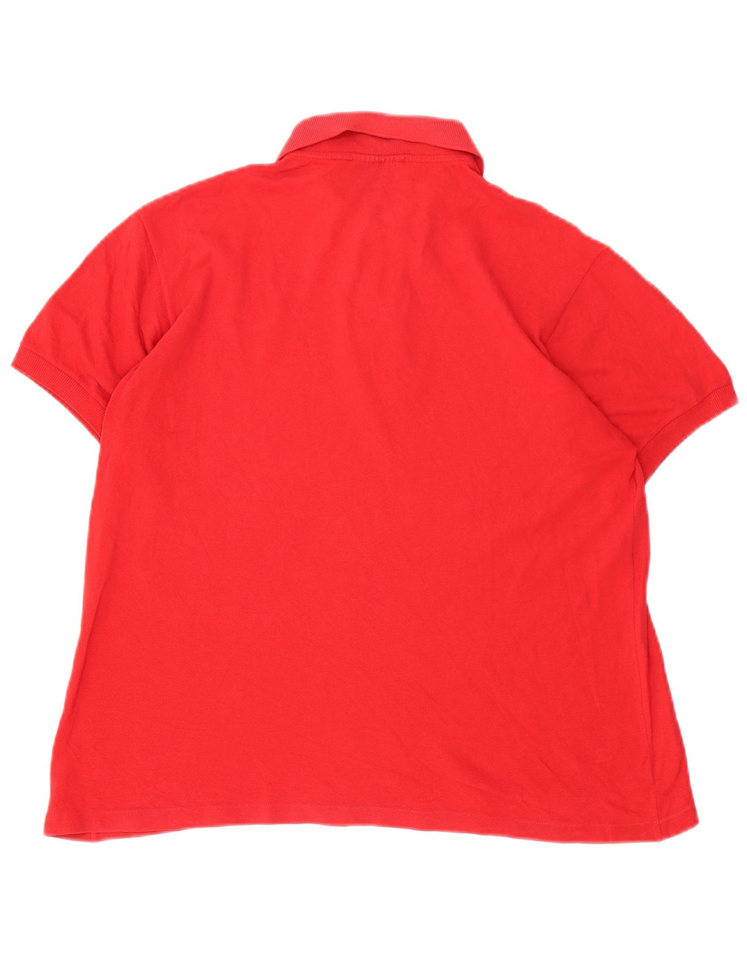 Polo Lacoste para hombre talla 5 grande algodón rojo