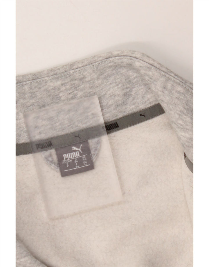 PUMA Chaqueta de chándal para mujer UK 10 Small Grey