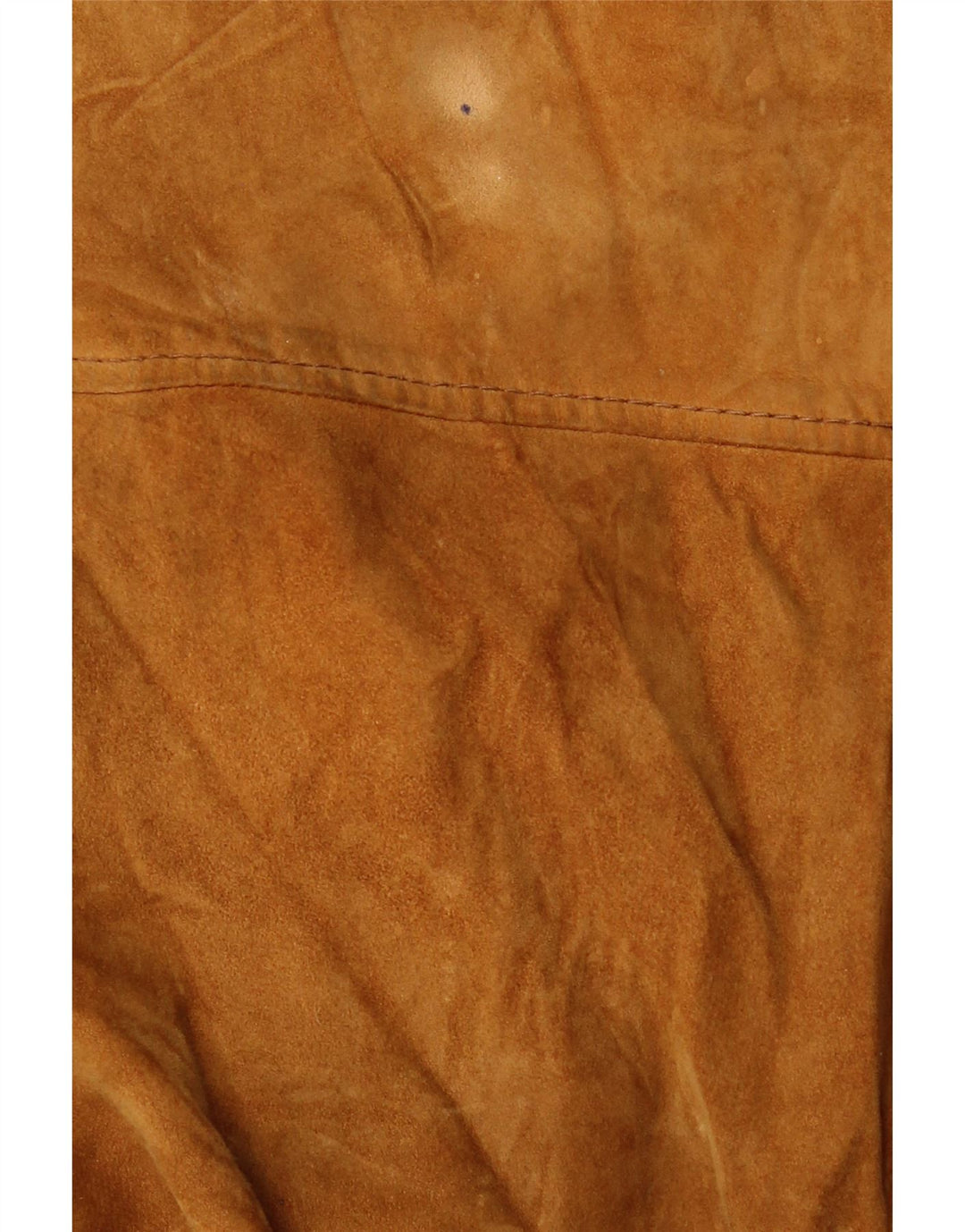 VINTAGE Chaqueta bomber de ante para hombre Reino Unido 38 Beige medio