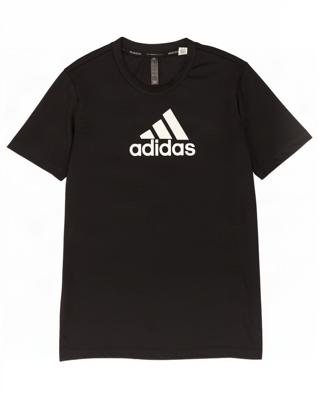 Adidas Camiseta gráfica para mujer Top UK 12/14 Mediano Negro Poliéster