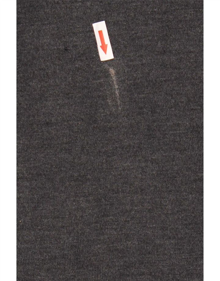 Zara Hombre Polo Neck Jumper Sweater XL Gris