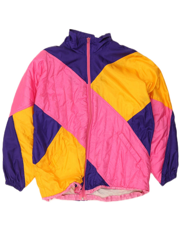 Master Chaqueta de chándal para mujer UK 46 Grande Multicolor Colorblock