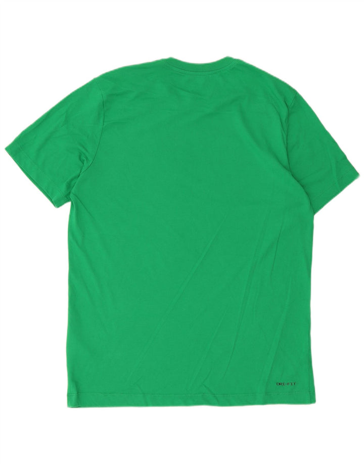 Jordan - Camiseta para hombre, color verde medio, algodón