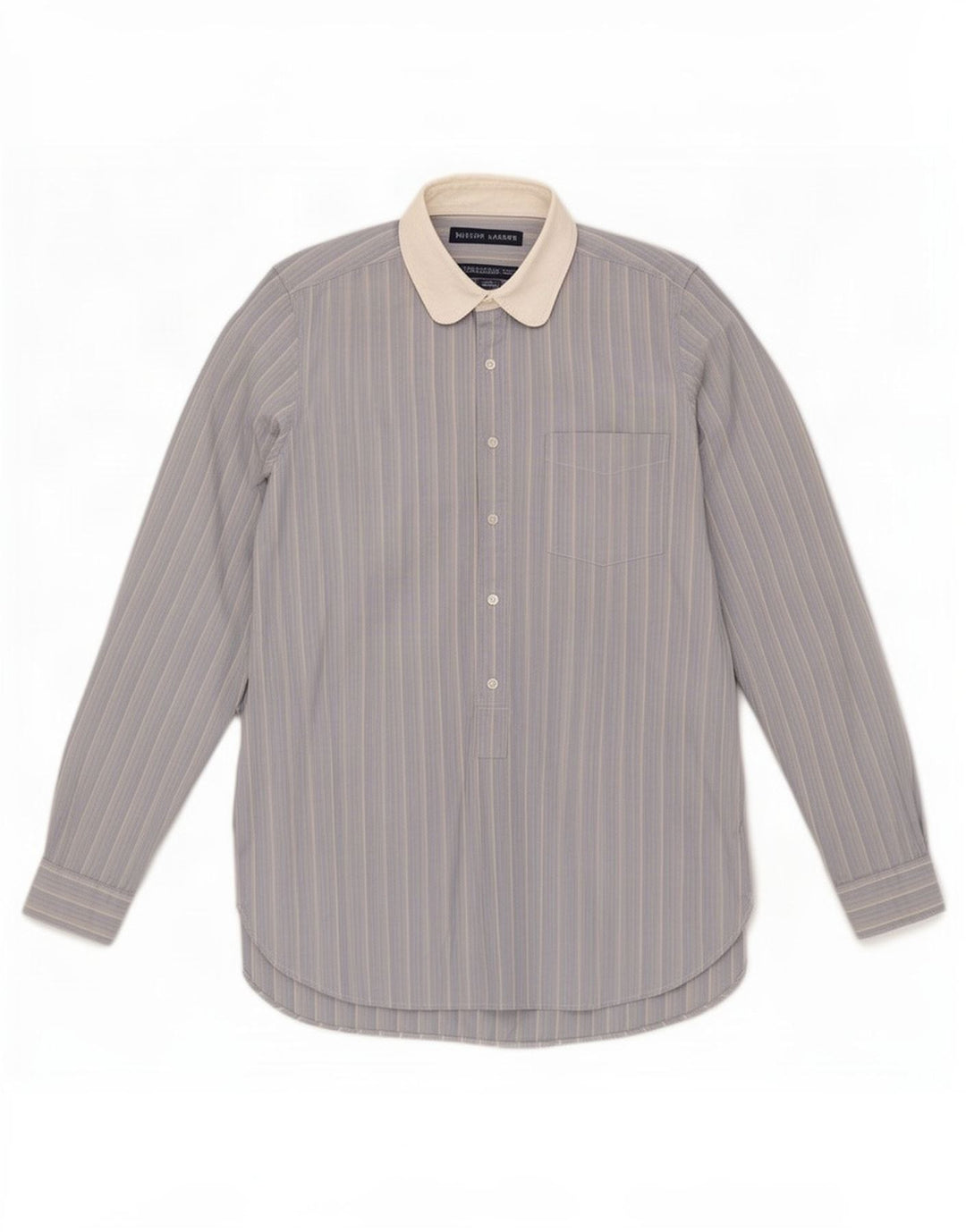 Ralph Lauren - Jersey para mujer, talla 6, algodón a rayas, color azul medio