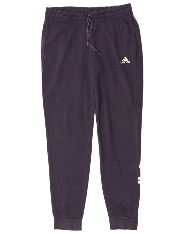Adidas Pantalones de chándal gráficos para mujer Joggers UK 12/14 Medium Azul marino
