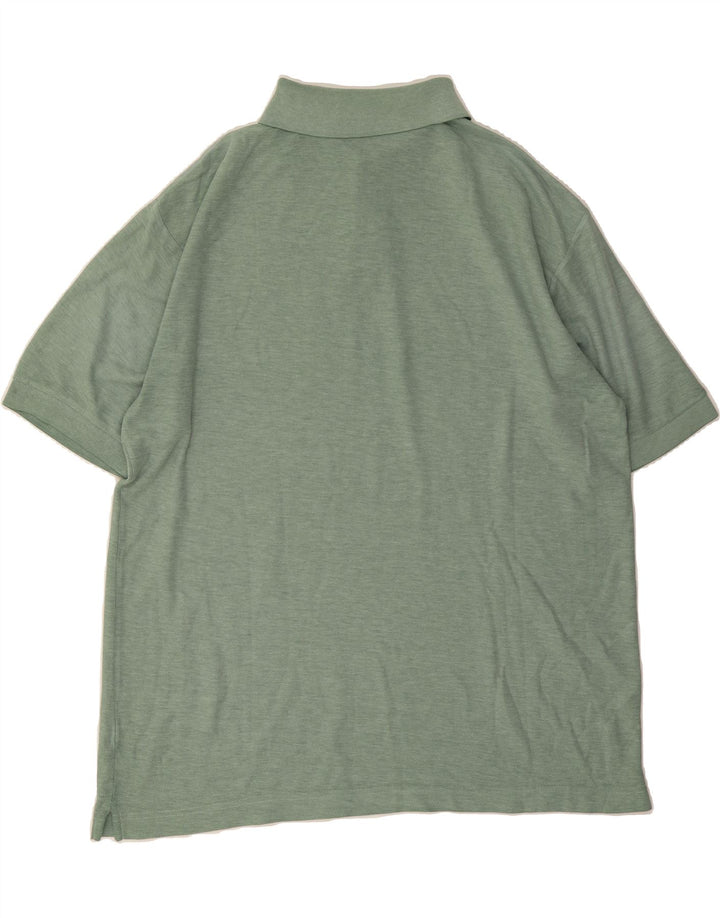 FILA Mens Polo Shirt XL Green Vintage Fila and Second-Hand Fila from Messina Hembry 