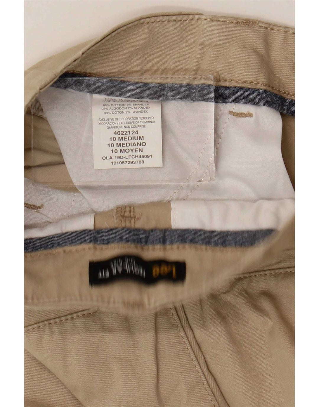Lee - Chaqueta cortavientos de talle medio para mujer, ajuste regular, talla 10, talla grande, W30, color beige