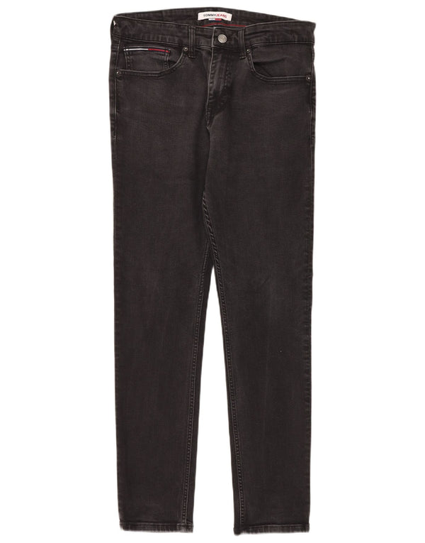 TOMMY HILFIGER Vaqueros ajustados Austin para hombre W32 L32 Algodón negro
