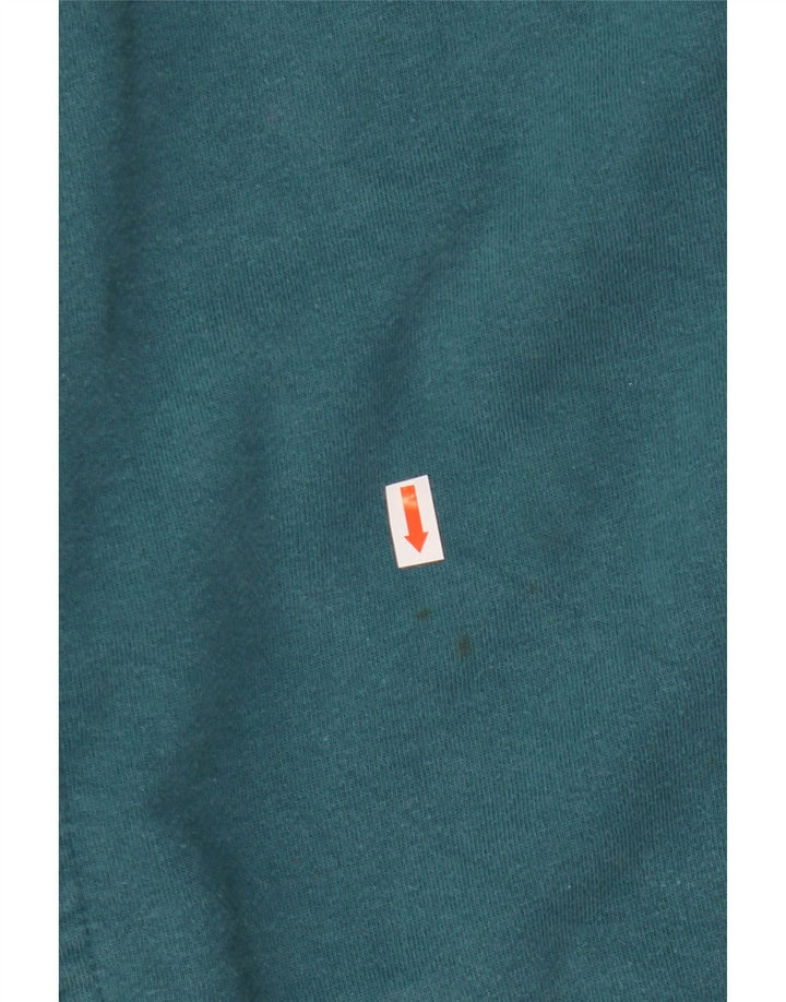 Chaqueta superior de chándal con estampado gráfico de hombre de Fat Face Algodón verde grande