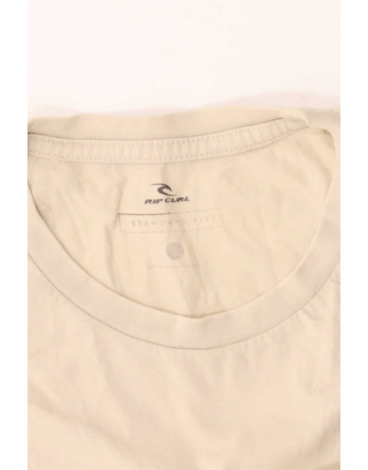 Rip Curl - Camiseta para hombre, talla grande, color beige