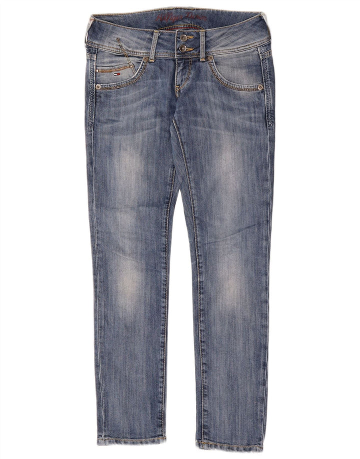 TOMMY HILFIGER Vaqueros ajustados para mujer W29 L30 Algodón azul