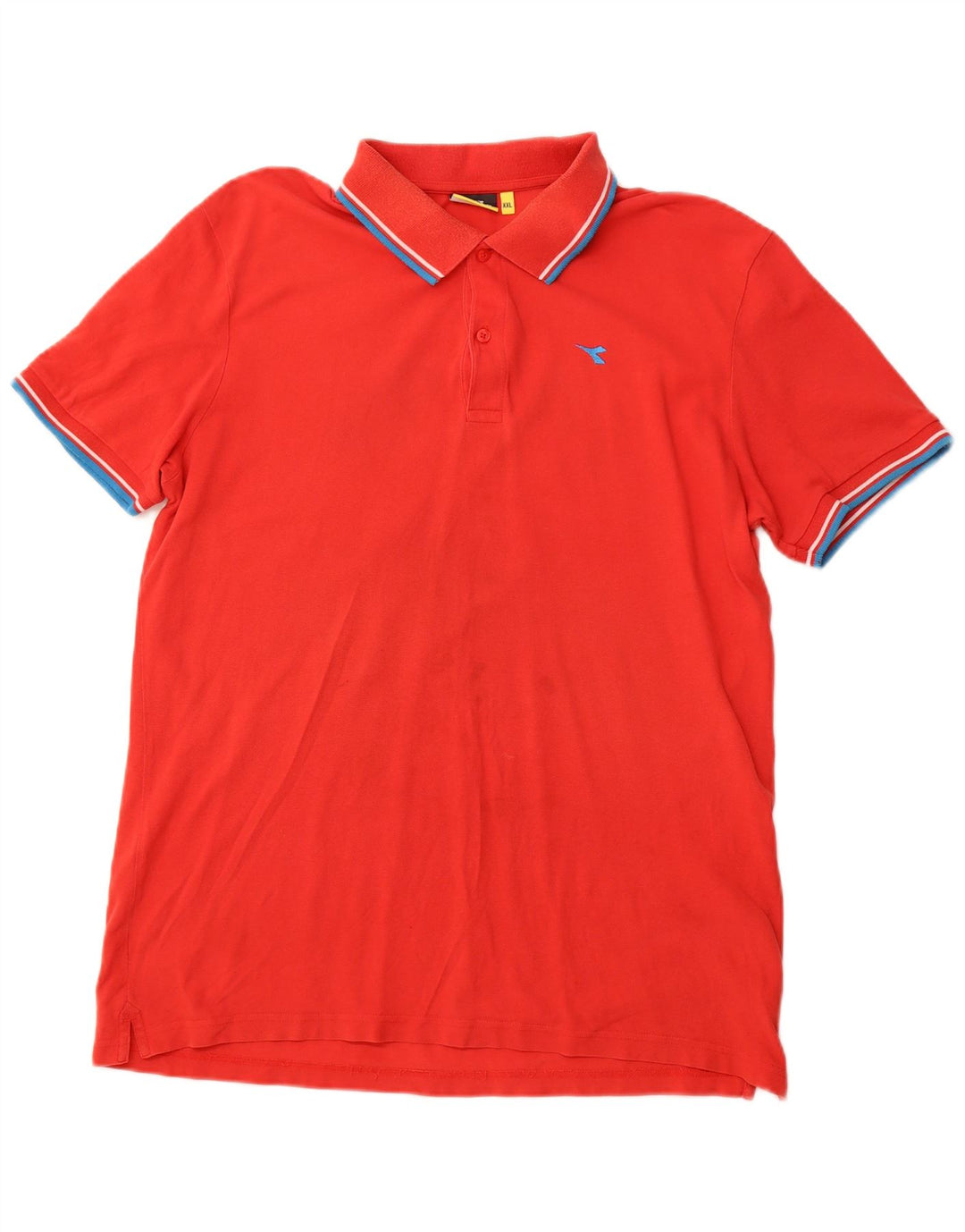 DIADORA Polo Hombre 2XL Algodón Rojo