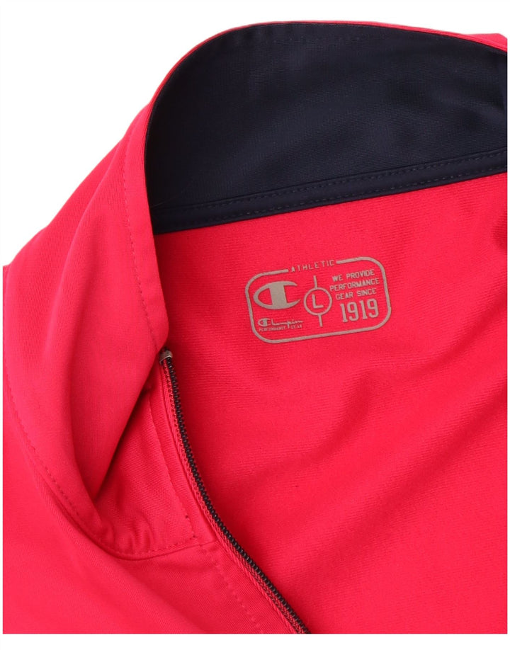 Champion Chaqueta de Chándal para Mujer UK 40 Grande Rosa
