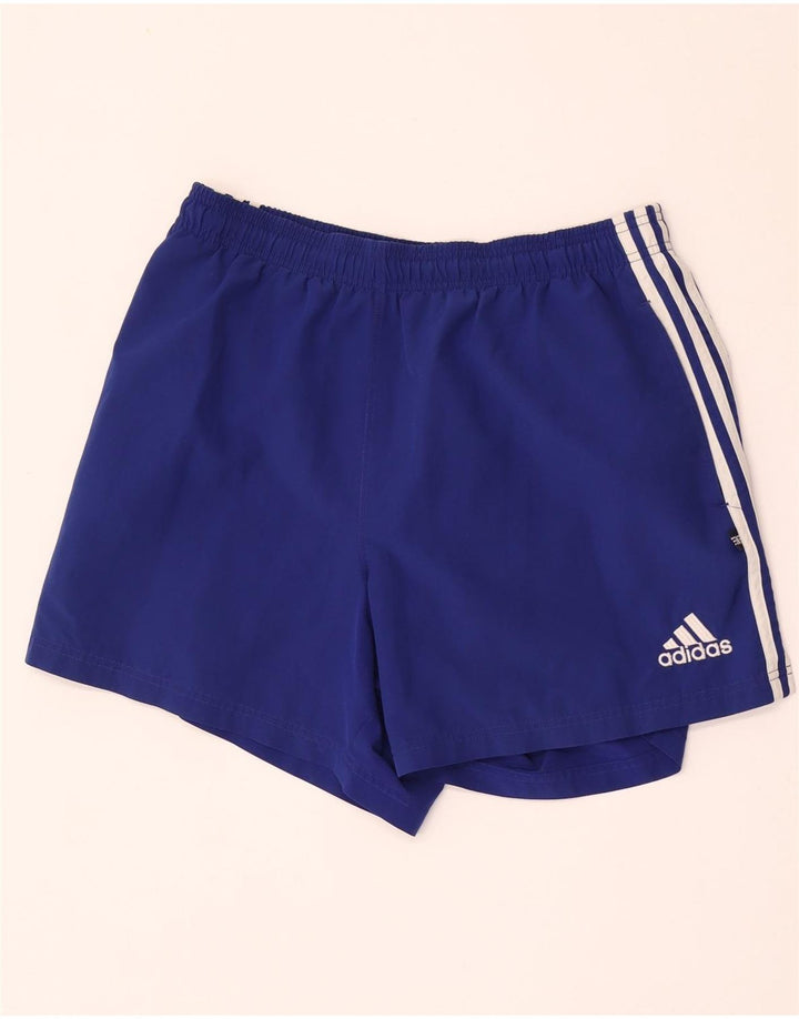 Pantalón Corto Deportivo Adidas Hombre Medio Azul Marino Poliéster