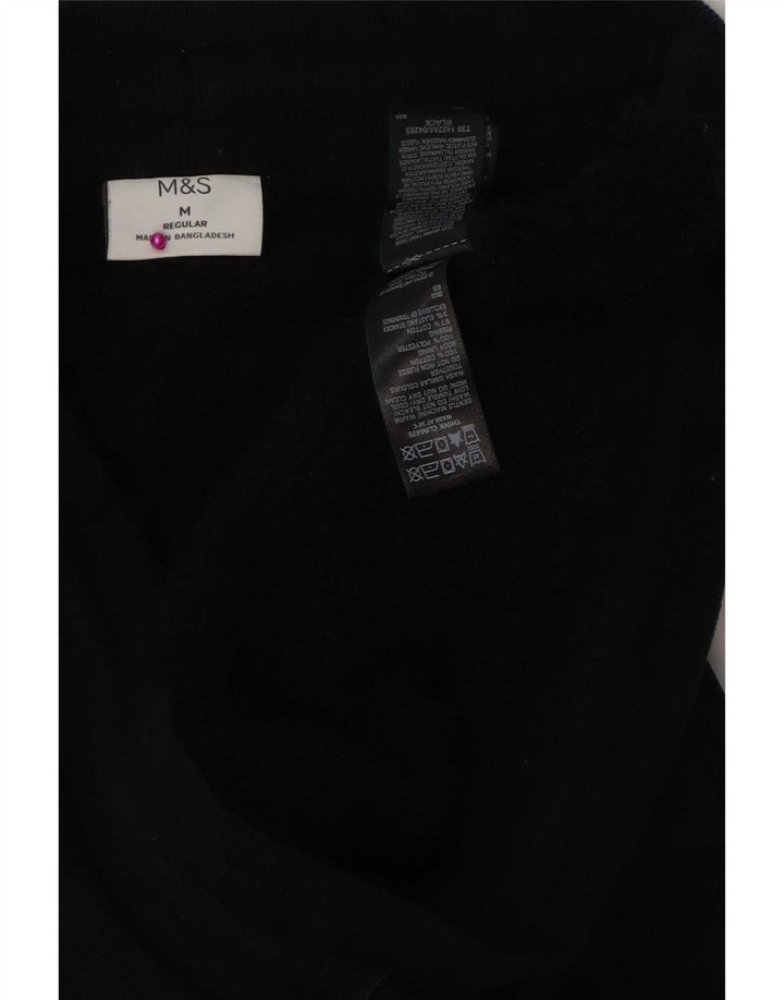 Marks & Spencer Hombre Pantalones De Chándal Regulares Joggers Medium Black