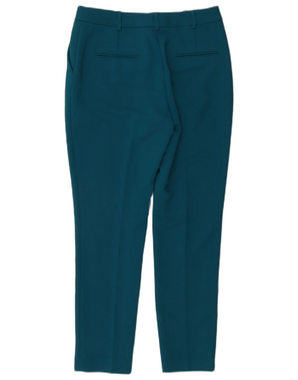 Hobbs Pantalones chinos ajustados para mujer UK 10 Small W27 L28 Poliéster azul