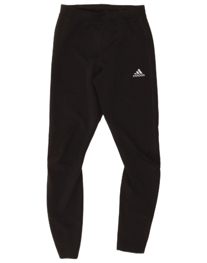 Adidas Leggings para mujer Reino Unido 12 Mediano Negro Poliéster