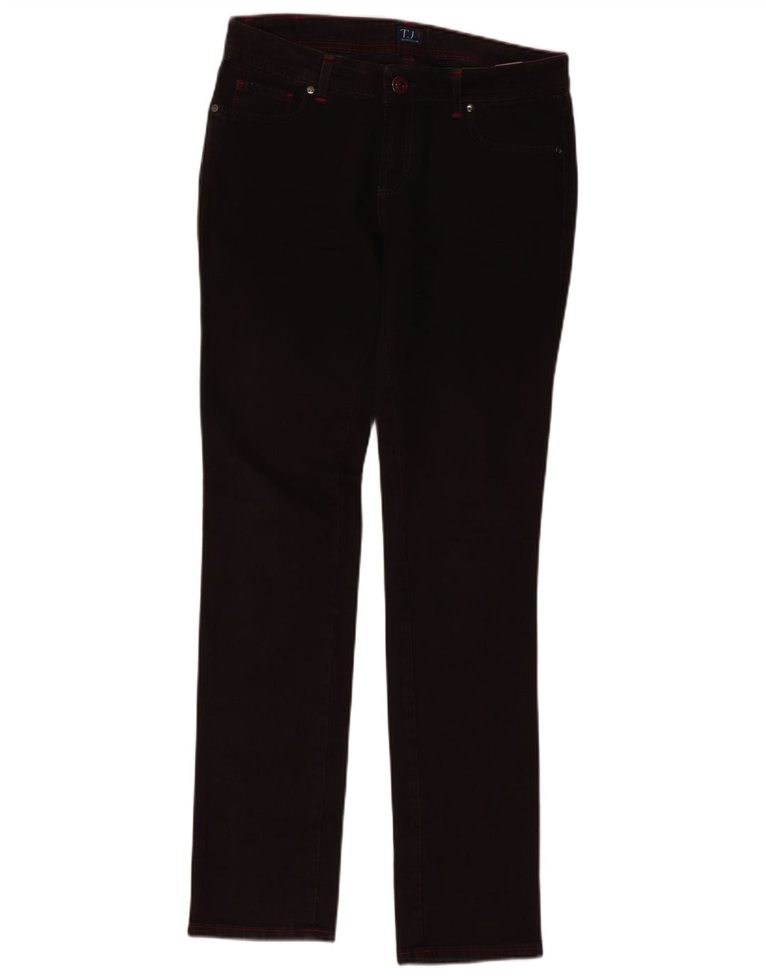 Vaqueros Trussardi Mujer Slim W30 L33 Marrón Algodón