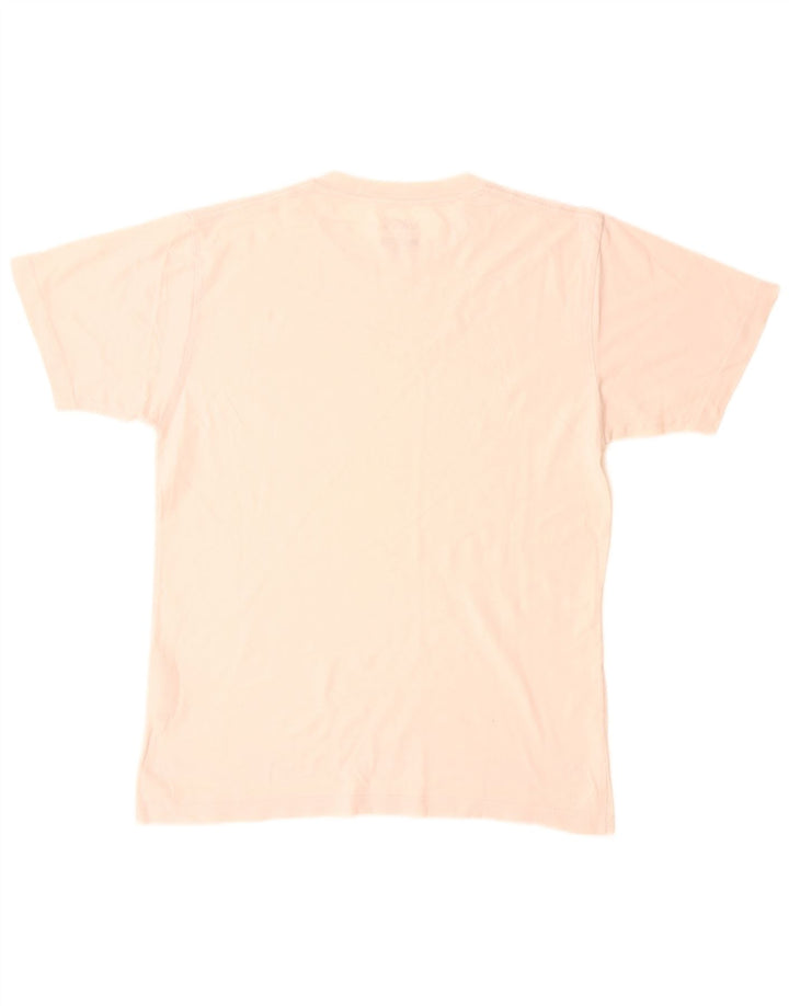 VANS Camiseta Classic Fit para hombre Top Small Pink Cotton