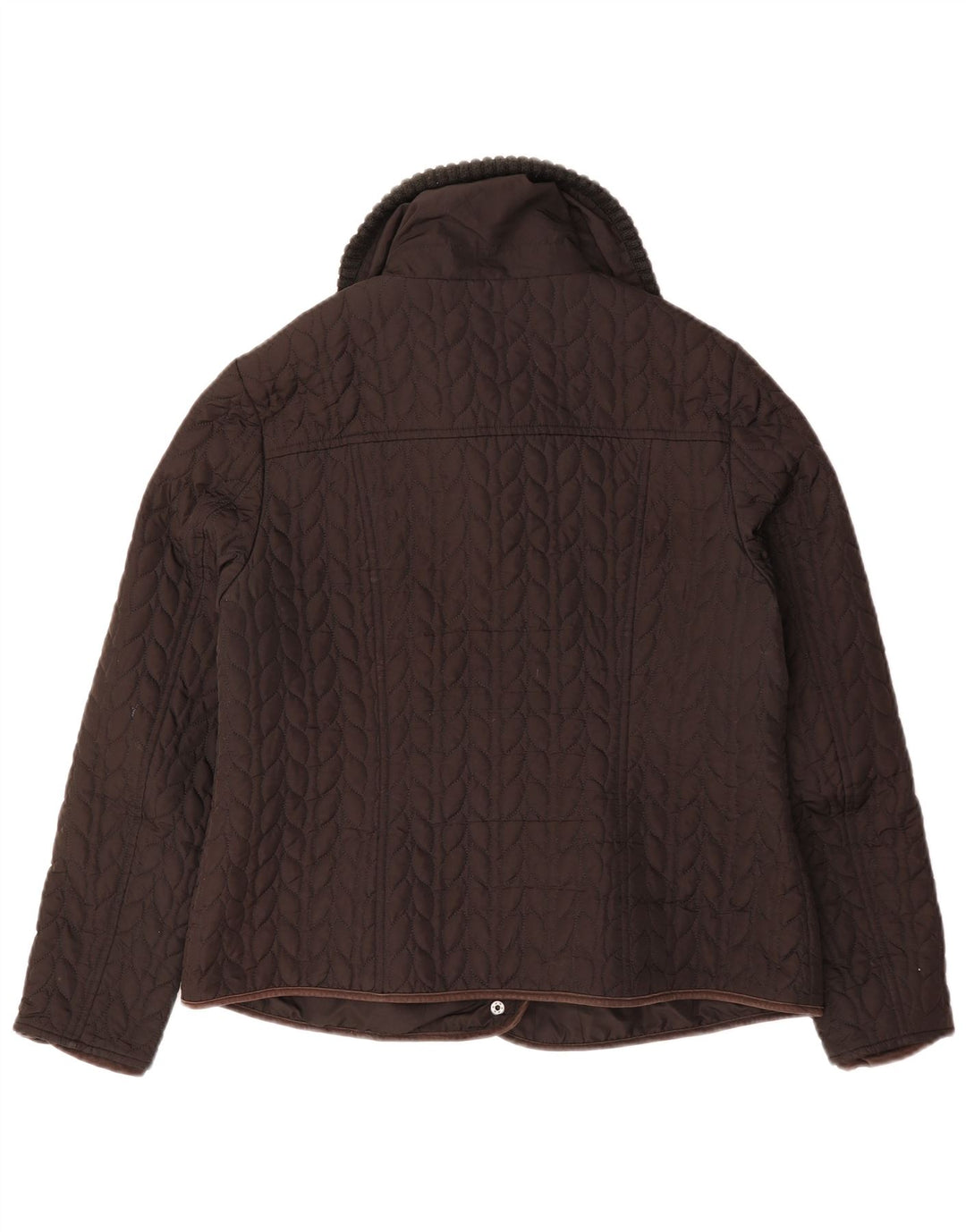 Monsoon Chaqueta acolchada para mujer UK 46 Grande Poliéster marrón
