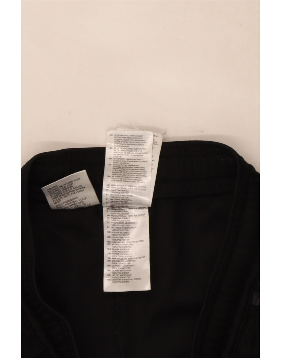 Adidas Mens Climalite Chándal Pantalones Pequeños Negro Poliéster