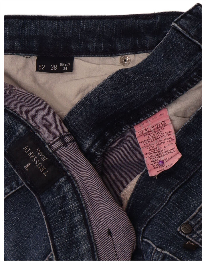 Vaqueros Trussardi Hombre Rectos W36 L32 Azul Algodón