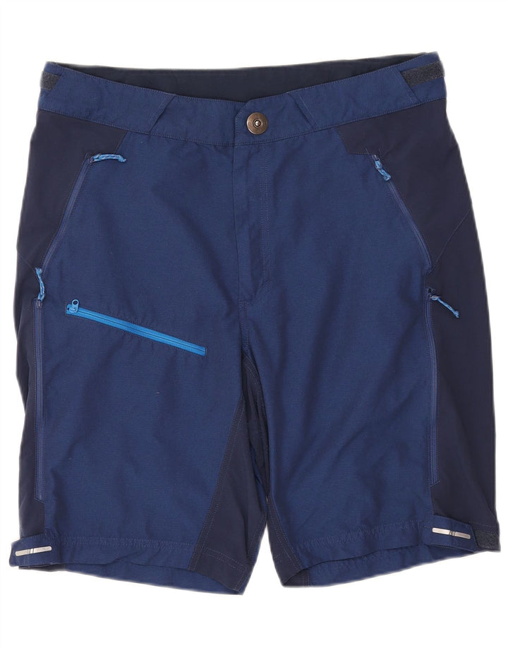 Berghaus Pantalón Corto Cargo Gráfico Hombre XL W36 Poliamida Azul Marino