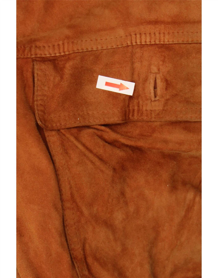 Pielini Chaqueta bomber de ante para hombre IT 56 3XL Beige