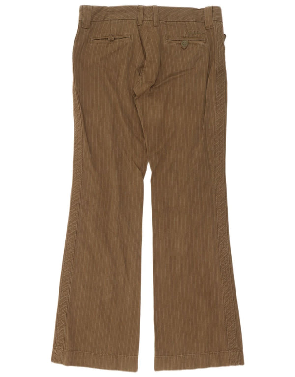 Billabong Pantalones casuales para mujer US 7 Medium W32 L32 Caqui Pinstripe
