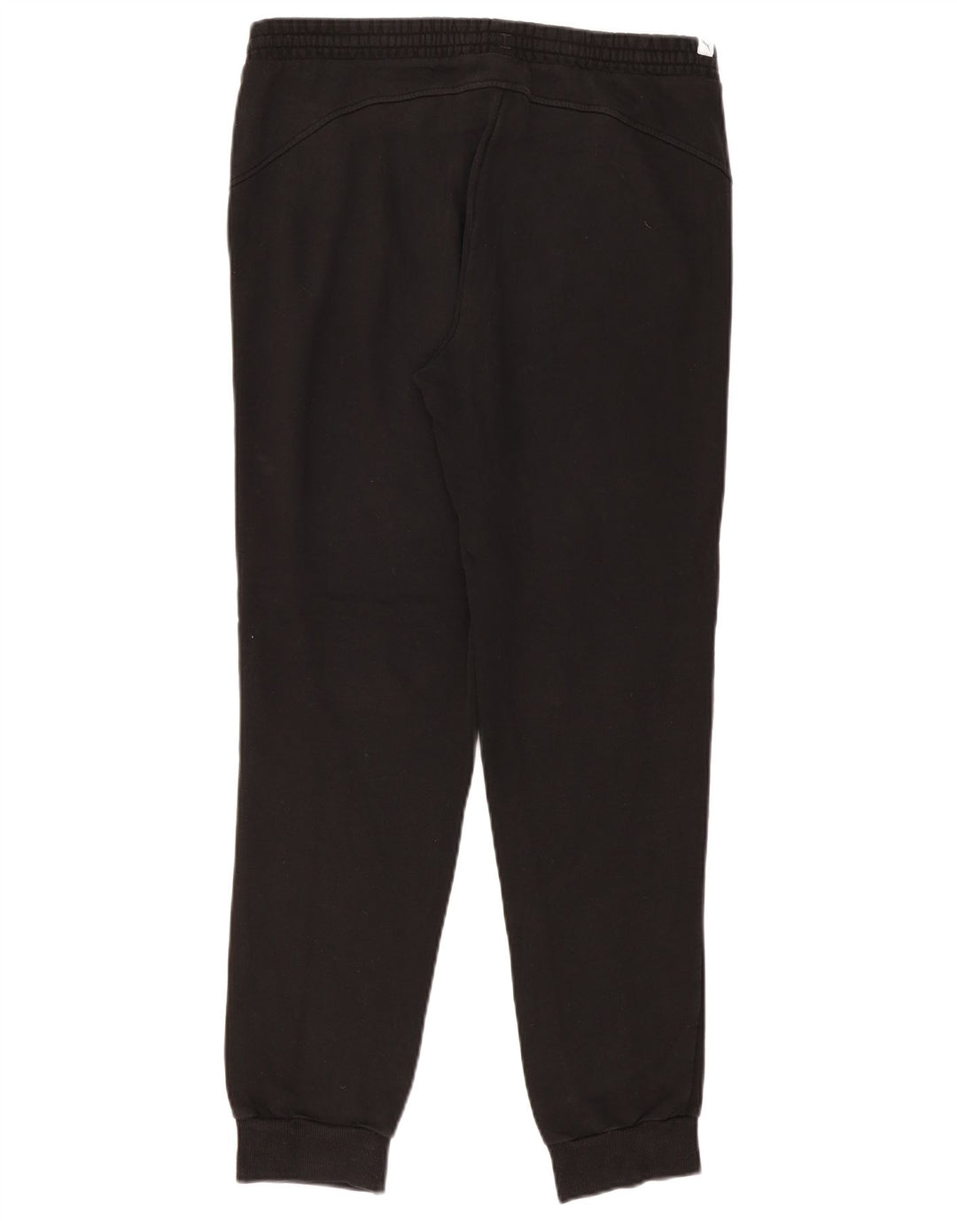 PUMA Pantalones de chándal para mujer Joggers UK 46 Large Black Cotton
