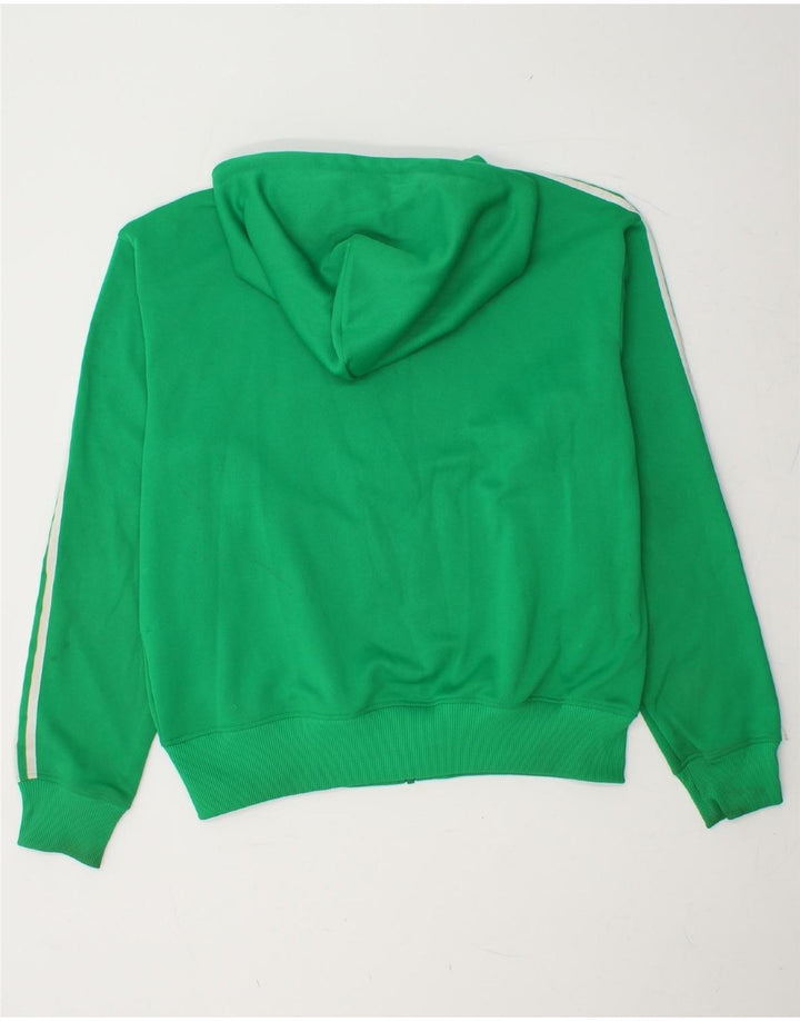ADIDAS Sudadera con capucha y cremallera para hombre XL Algodón verde