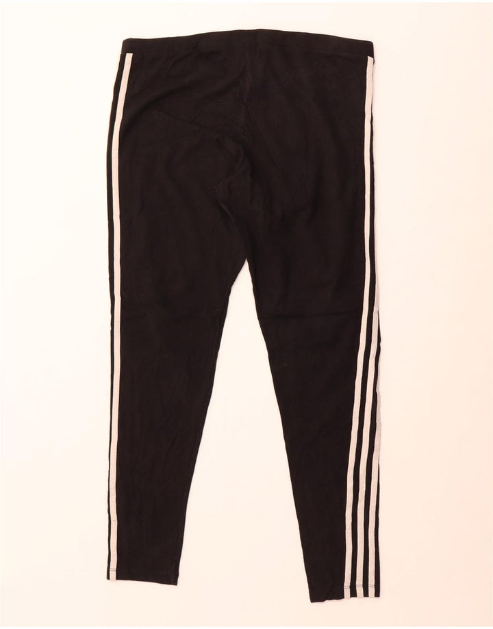 Adidas Leggings para mujer ES 40 XL Algodón negro