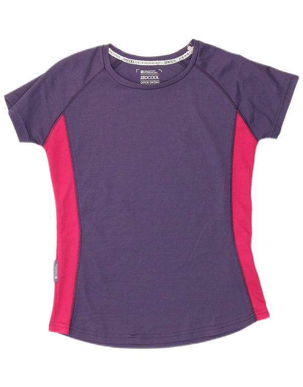 Camiseta para mujer Mountain Warehouse Top UK 40 Medio Púrpura Colorblock