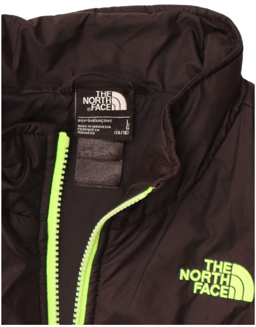 The North Face Chaqueta acolchada con forro para niños 14-15 años Grande Poliéster negro
