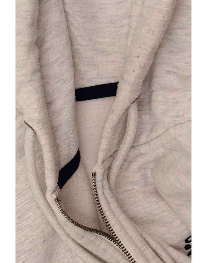 Superdry Hombre Sudadera Con Capucha Y Cremallera De Algodón Gris Medio