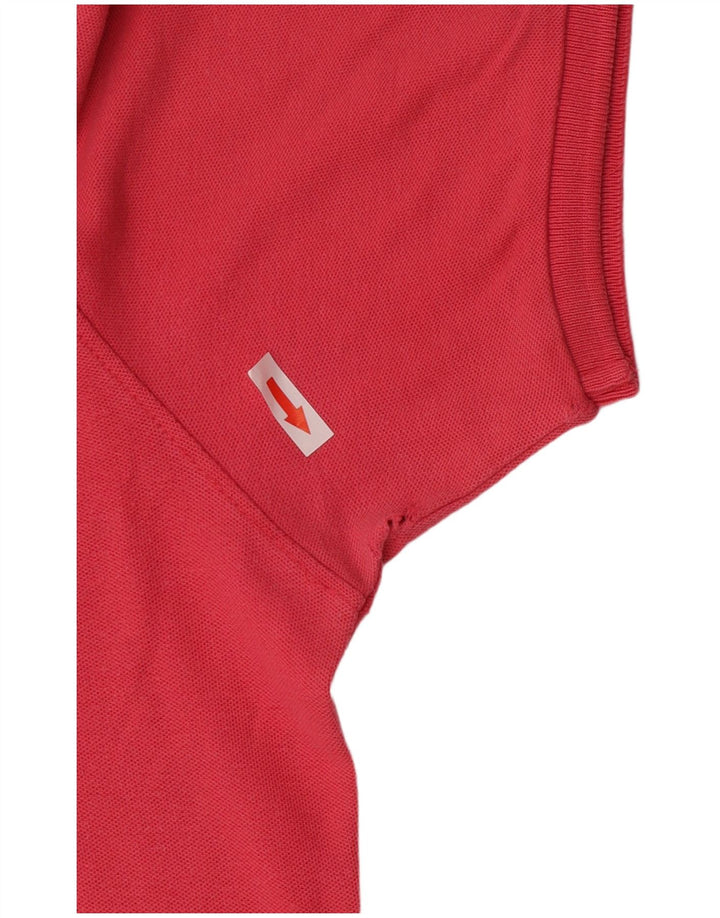 Fila Polo Hombre Algodón Rosa Grande