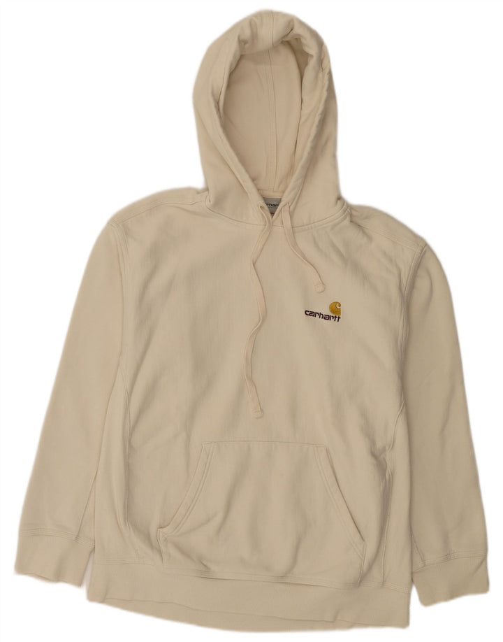 Carhartt Hombre Sudadera Con Capucha Jumper Grande Algodón Blanco