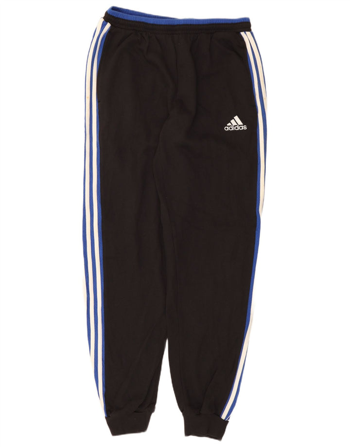 Adidas Hombre Pantalones De Chándal Joggers Grande Negro Algodón
