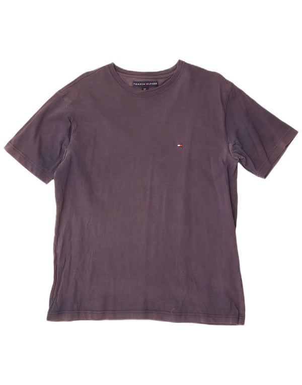 Tommy Hilfiger Mens T-Shirt Top Small Navy Blue Cotton