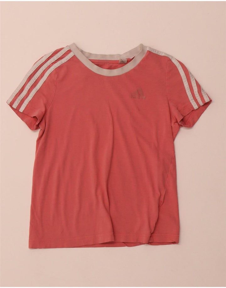 ADIDAS Camiseta Niña Top 9-10 Años Rosa Algodón