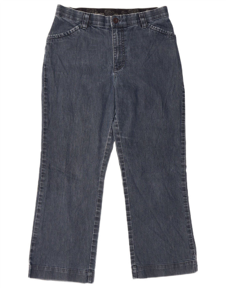 LEE Vaqueros rectos Greensboro de ajuste cómodo para mujer W32 L26 Algodón azul