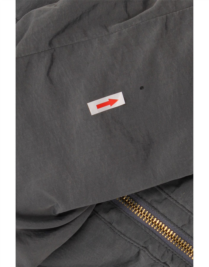 Calvin Klein Jeans Chaqueta Bomber con Capucha para Hombre UK 44 2XL Poliéster Gris