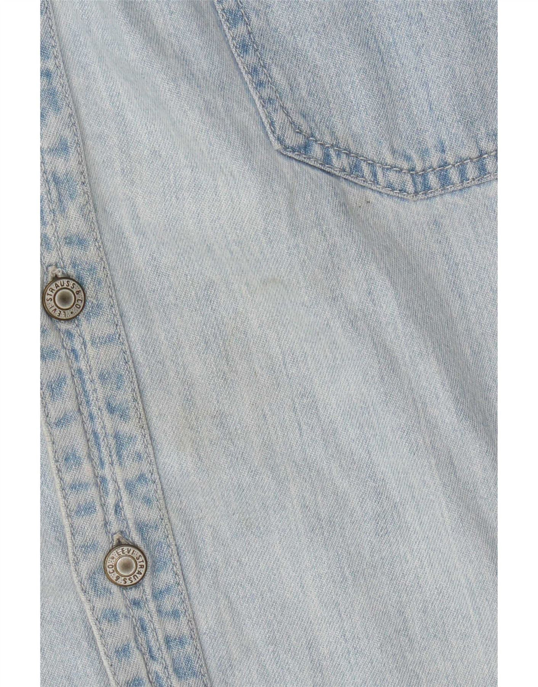 Camisa Levi's Hombre Denim XL Algodón Azul