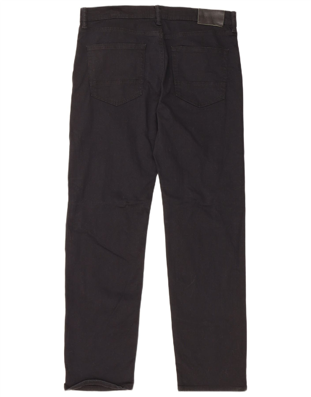 MARKS & SPENCER Vaqueros rectos para hombre W34 L31 Algodón negro