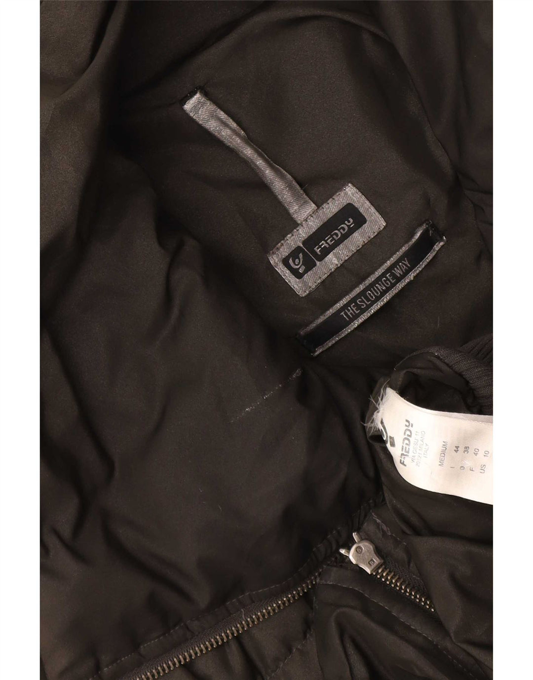 Anorak Mujer Freddy IT 44 Poliéster Gris Medio