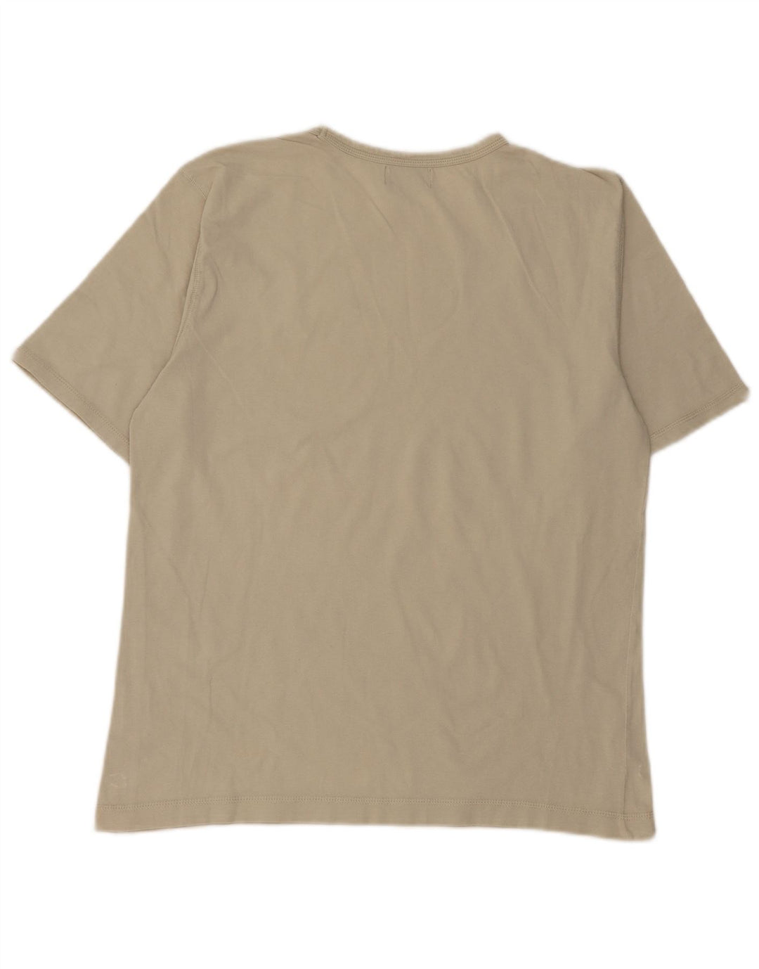 Kappa Camiseta para Mujer Top UK 44 Algodón Beige Medio